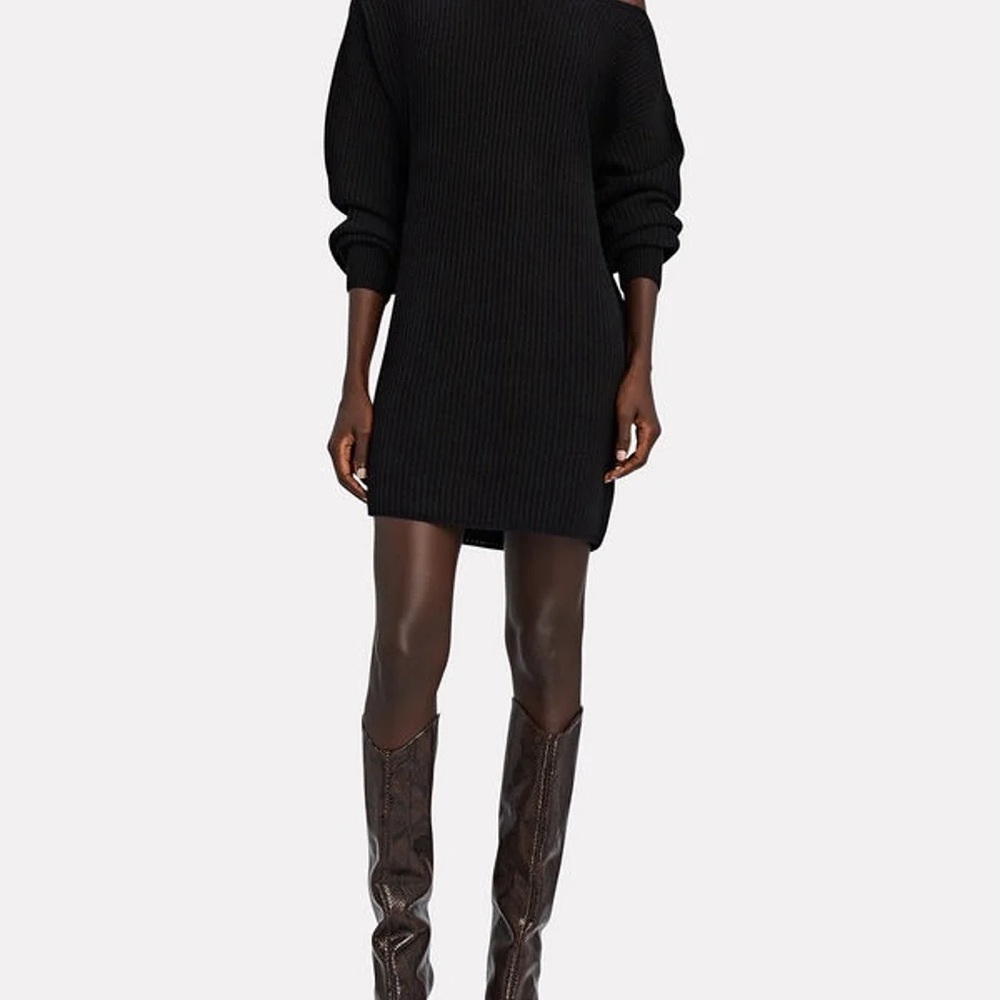 Intermix Black Sweater dress